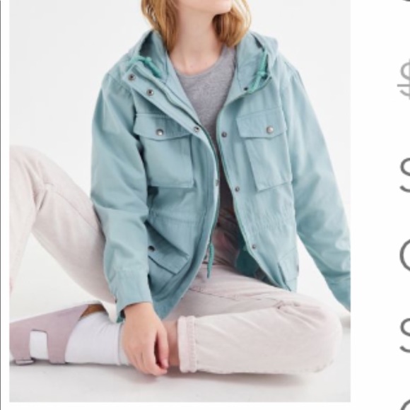 Urban Outfitters Jackets & Blazers - NWOT UO canvas hooded zip up jacket